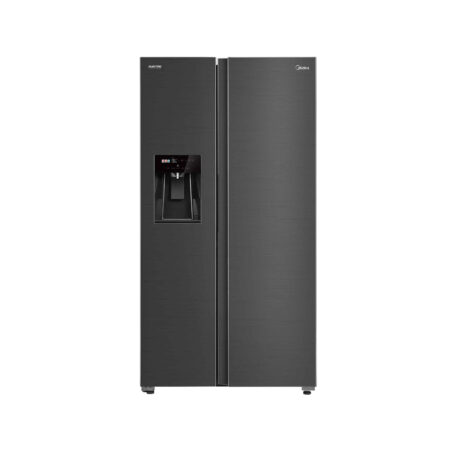 Midea Refrigerador Side by Side Inverter de 20 pies Negro MDRS710FGM28W