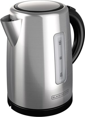 Black + Decker hervidor 1.7l inox KE2000SD