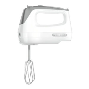 Black + Decker batidora de mano 5 veloc 175W blanca MX1500W