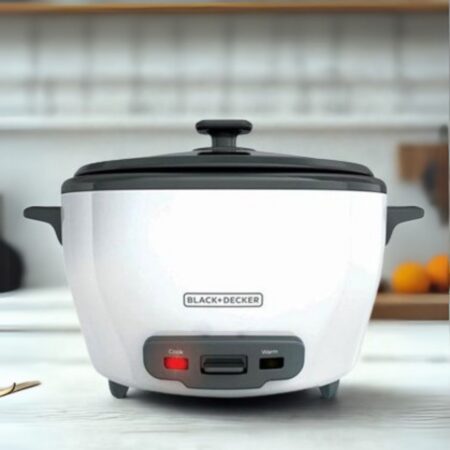 Black + Decker olla arrocera 14 tz cocidas blanca RC514