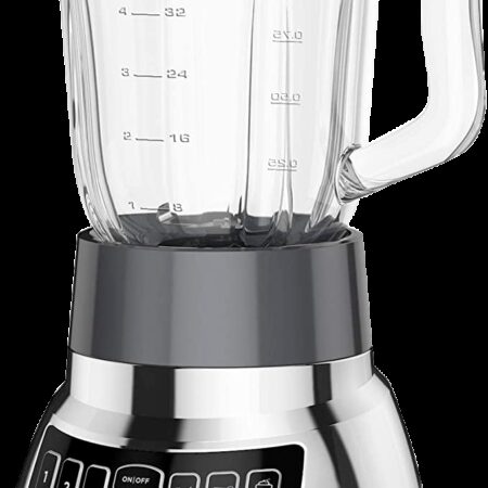 Black + Decker licuadora 3 veloc silenciosa vidrio 1.5L 900w digital inox + vaso personal - BL1300DG-PLA