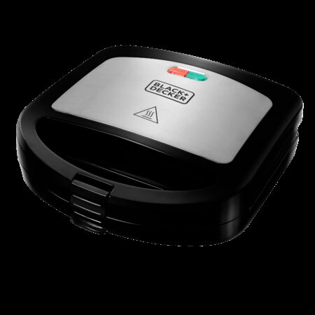 Black + Decker sandwichera panini anti-adherente negro PAN24535