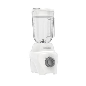 Black + Decker licuadora 2 veloc 700W 2 vaso plast 1.65L ice crush  Blanca - BL0877-0WDLA
