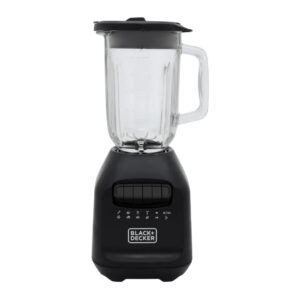 Black + Decker licuadora ice crush 1.5 lts jarra de vidrio negra - BL2209GBB-LA