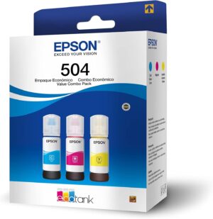 Epson botellas de tinta 3-pack cyan, magenta, amarillo 70ml C/U T504 - T504520-3P