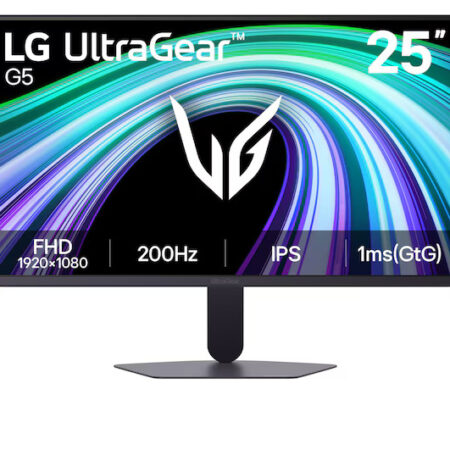 LG Monitor Gaming 24,5'' , FHD, 200 Hz, 1 ms 25G523B