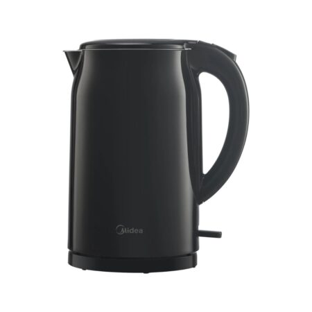 Midea Hervidor de Agua 1.7L doble pared negro 1800W MKE15DMCSK