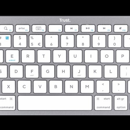 Trust teclado ES bluetooth inalambrico ultrafino para PC, ordenador portatil, tableta y smartphone - 24654