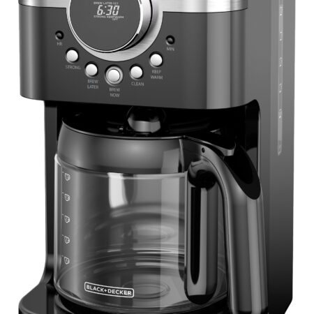 Black + Decker cafetera 12 tazas programable inox - CM4200S-LA
