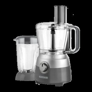 Black + Decker procesador de alimentos y licuadora 2 veloc 1.5L vidrio 600w negro FP5501B