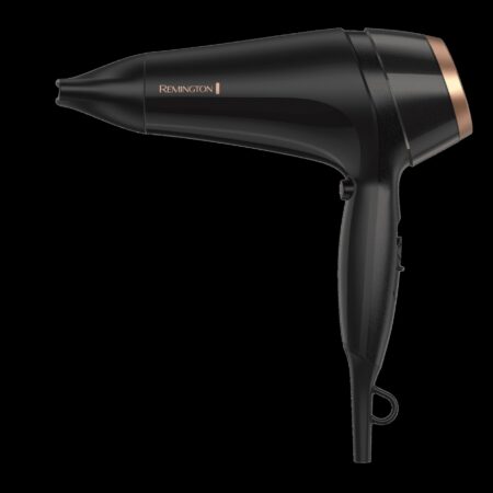 Remington secadora de cabello ceramica aceite almendras radiante 1900w negro D12AA-110F
