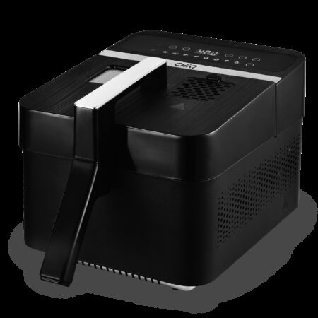CHIQ freidora aire 3.5 litros y aceite 1.8 litros duo touch negra CQXAO03G1T1B