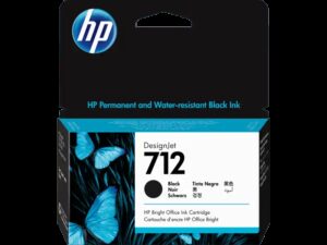 HP cartucho de tinta #712 negro 38Ml 3ED70A