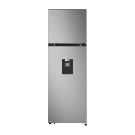 LG Refrigerador Top Freezer 11 pies color Plateado con dispensador de agua VT29WPY