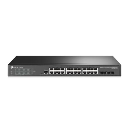 TP-link switch administrado omada jet stream de 24 puertos gigabit L2 con 4 ranuras SFP-SG3428X