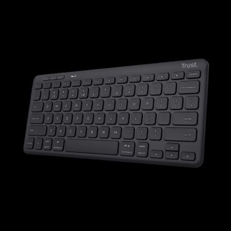 Trust teclado inalambrico en español eco recargable - 25059