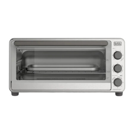 Black + Decker horno tostador 12 rebanadas 32L extra ancho gris - TO8230-0GDLA