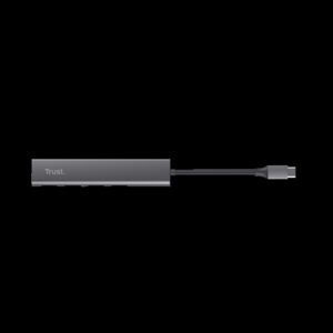 Trust adaptador USB-C 4 puertos USB-A 5 gbps puerto USB-C - 24948