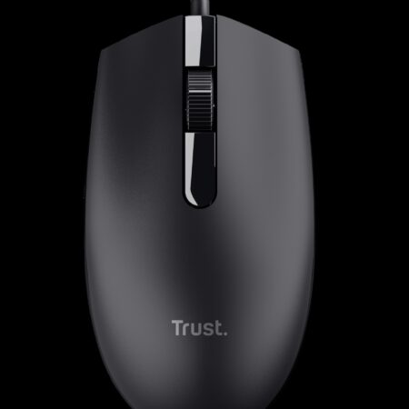 Trust mouse alambrico ambidiestro- 24271