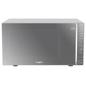 Whirlpool microondas 0.7 pies plateado acabado espejo WM1807D